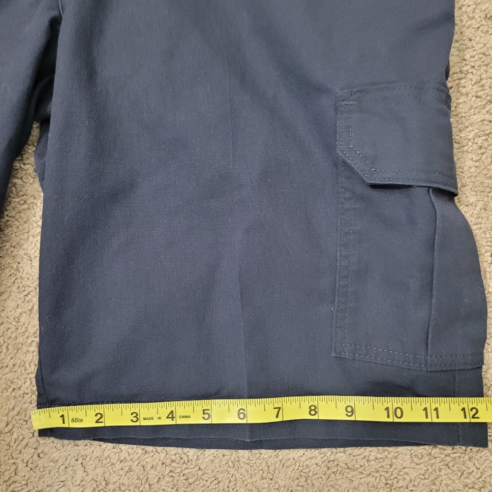 Mens Dickies Flex Navy Blue Cargo Shorts Size 38 - Picture 7 of 8